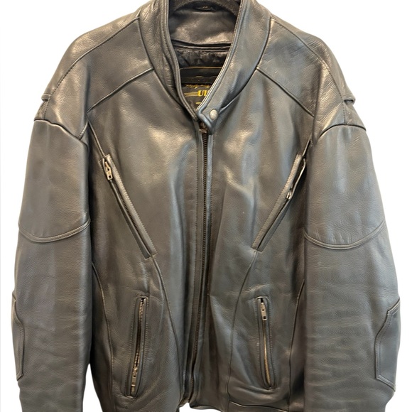Unik Other - Unik  Ultra  Black Leather motorcycle Jacket